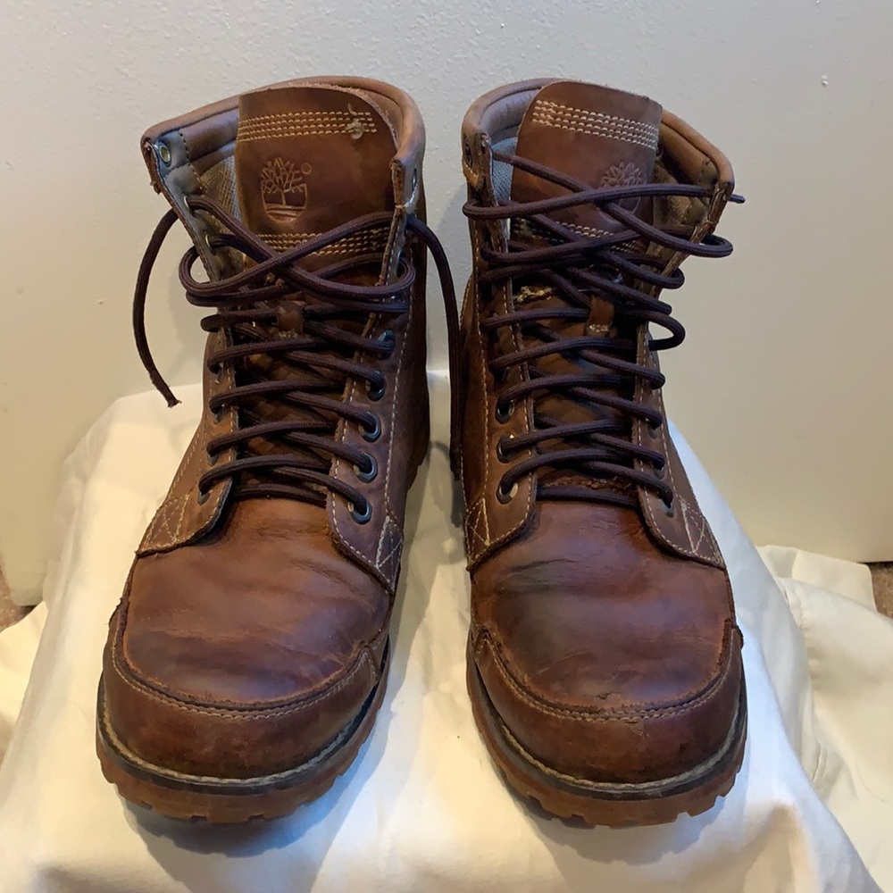 Timberland Men’s Brown Leather Boots